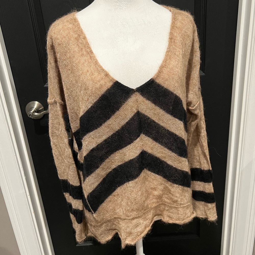 Free People Sheer knit top